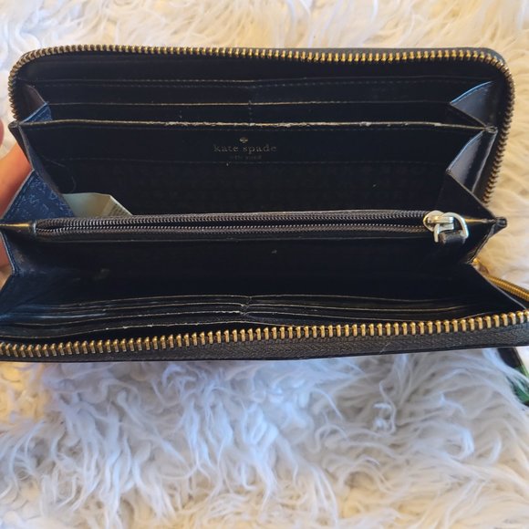 Kate Spade Multi striped wallet - Picture 2 of 3